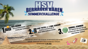 Mehr über den Artikel erfahren HSV Bernauer Bären Sommerchallenge 2026 startet
